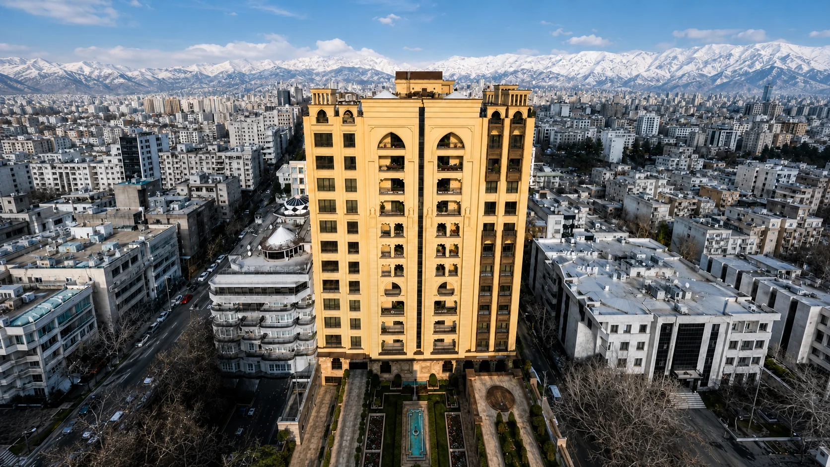 درباره برج محسنیان دروس